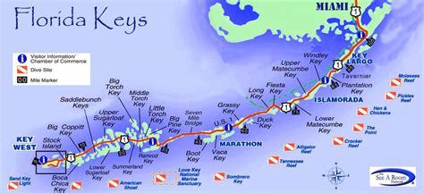 Map Of Florida Keys Islands | Cities And Towns Map