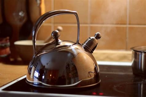 Stove Top Whistling Tea Kettle Stainless Steel Teakettle Teapot With ...