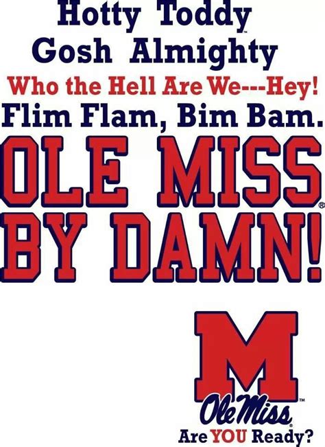 Ole Miss Fight Song | Ole miss, Ole miss rebels, Ole miss football