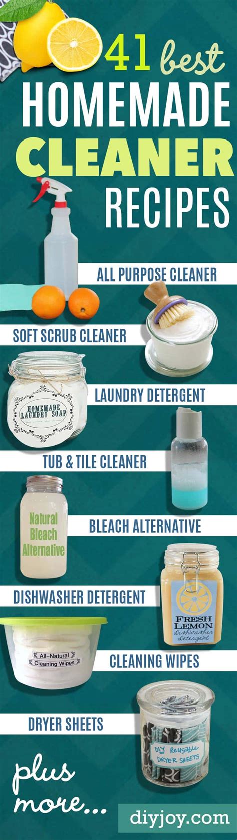 41 Best Homemade Cleaner Recipes