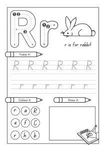 Letter R Activities for Toddler, Preschool & Kindergarten Printable PDF