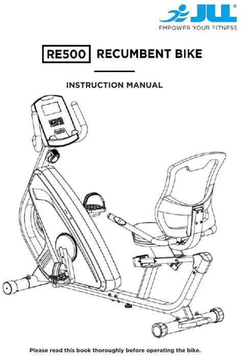 JLL Fitness Recumbent Bike Instruction Manual - Manuals+