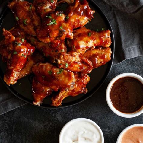 Sweet and Spicy Chicken Wings - Easy Baked Wings - Gluten Free!