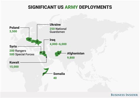 5 Maps Show Major Hotspots Where US Military Is Currently Deployed