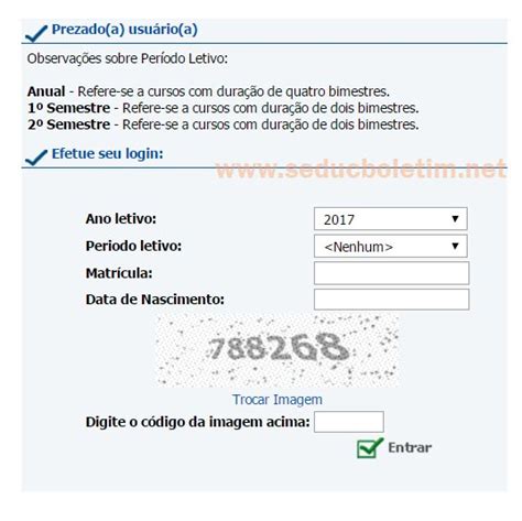 Seeduc RJ - Boletim Escolar Rio de Janeiro