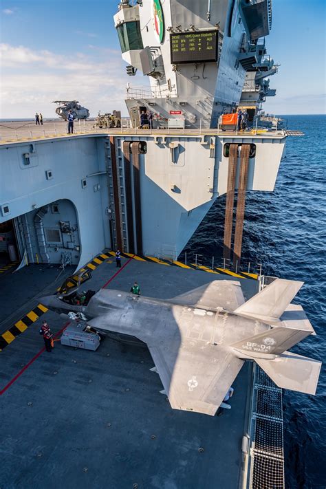 DVIDS - Images - F-35B completes initial testing aboard HMS Queen Elizabeth [Image 6 of 6]