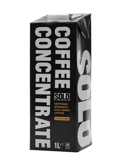 Solo Espresso Strength Cold Brew Coffee Concentrate : The Whisky Exchange