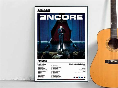 Eminem - Encore Album Cover Poster No Frame | #4576991110