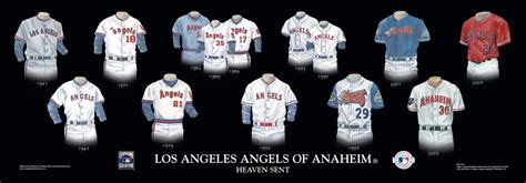 Los Angeles Angels of Anaheim Uniform and Team History | Heritage ...