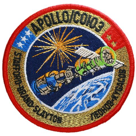 Apollo Soyuz Crew – Space Patches