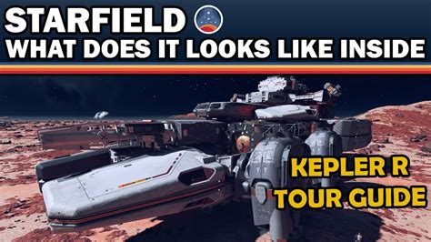 Starfield: Kepler R Ship Tour Guide - What Does It Look Like Inside - YouTube