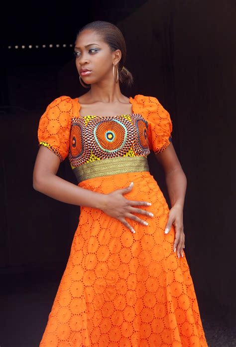 African Clothing:Beautiful Ankara Meet Lace Designs - DeZango Fashion Zone