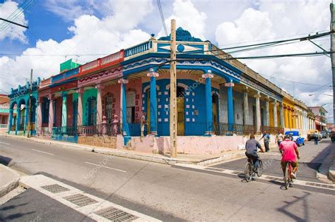 PINAR DEL RIO, CUBA - SEPTEMBER 10, 2015: Downtown of the city, is ...