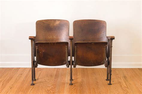 Antique Theater Chairs | Homestead Seattle
