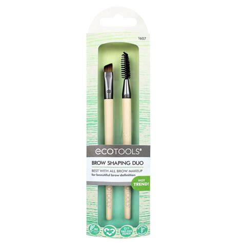 EcoTools, Brow Shaping Duo, 2 Brushes - iHerb