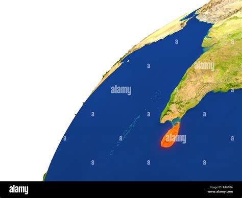 Country of Sri Lanka satellite view Stock Photo - Alamy