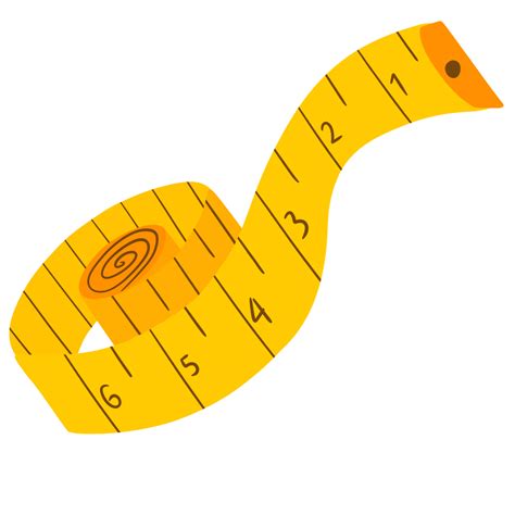 Tape Measure Illustration 15738131 PNG