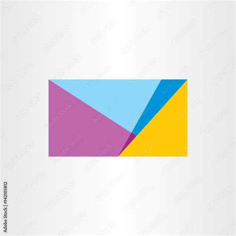 abstract geometric business card background design vector Stock Vector | Adobe Stock