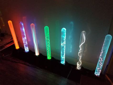 Plasma Light Tube Lamp With Built-in Tesla Coil-based Power | Etsy