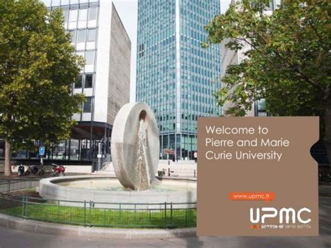 Welcome to Pierre and Marie Curie University - UniversitÃ© Pierre et ...