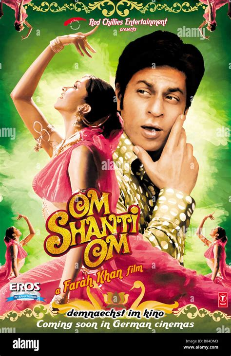 Om Shanti Om O.S.O. Year: 2007 - India Affiche / Poster Deepika Padukone, Shahrukh Khan Director ...