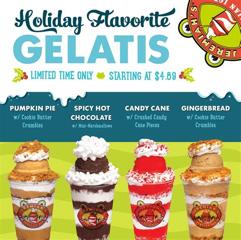 Jeremiah's Italian Ice launches four new holiday flavors in Orlando ...