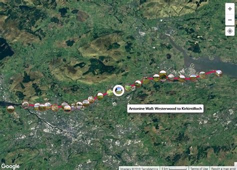 Antonine Wall Map