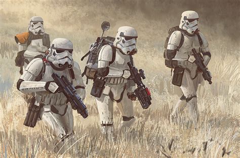 Edouard Groult - Star Wars Fan art ( Imperial life )