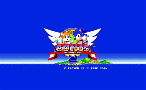 Sonic 2 Title Screen by djchallis on DeviantArt