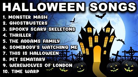 Halloween Songs Playlist 2023 🎃 Best Halloween Music Playlist - YouTube