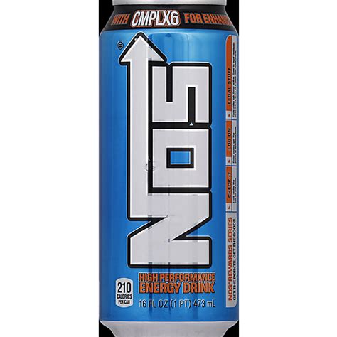 NOS High Performance Energy Drink 16 oz Can | Soda & Mixers | My Country Mart (KC Ad Group)