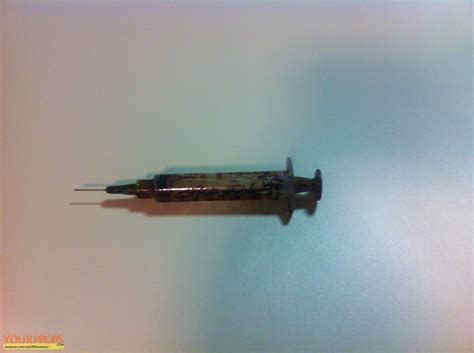 Saw II Signed Syringe from Needle Pit original movie prop