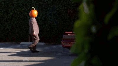 My pumpkin head and I, waiting for October like...🎃🎃🎃 | Dwight pumpkin ...