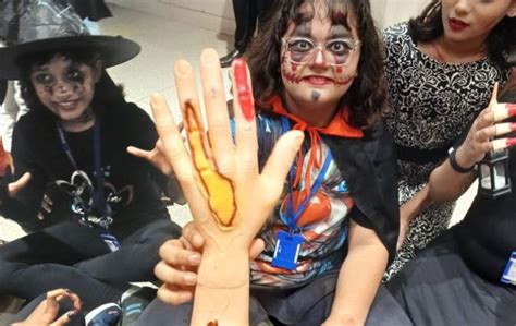 Apeejay School | Apeejay School, Salt Lake organises Halloween 'Go As You Like', students don ...