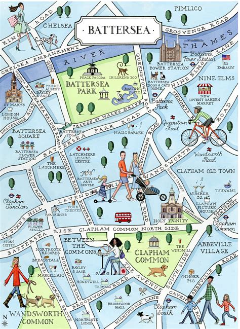 Battersea Map — Camilla Charnock