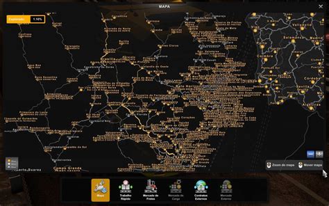 PROFILE MAP EAA BY TIO RESTANHO 1.44 ETS2 - Euro Truck Simulator 2 Mods | American Truck ...