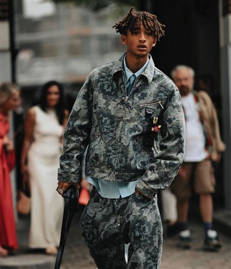 Jaden at Paris Fashion Week for Kenzo - Menswear Spring/Summer 2023 in 2022 | Jaden smith, Hip ...