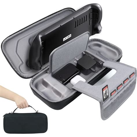 Buy amFilm Carrying Case for Steam Deck, Large Storage Travel Carrying ...