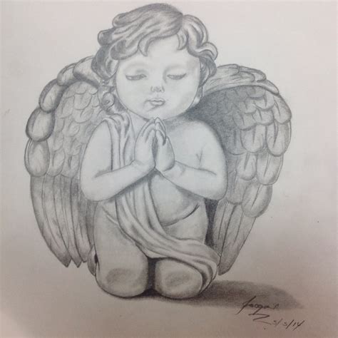 Beautiful Angel Drawing