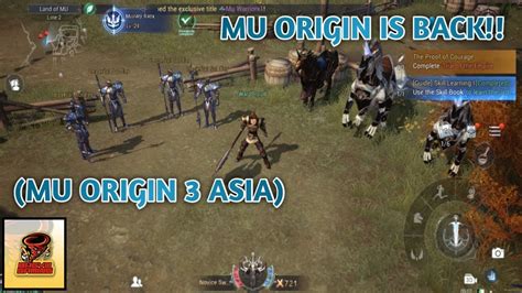 MU ORIGIN 3 ASIA Gameplay - YouTube