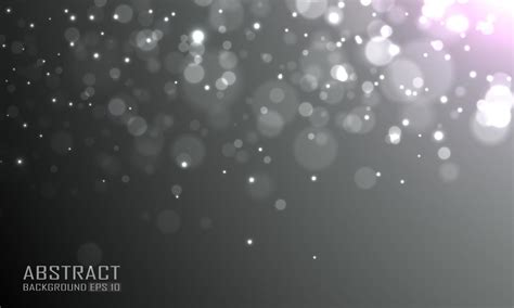 Black bokeh background with shining particles 11947027 Vector Art at Vecteezy