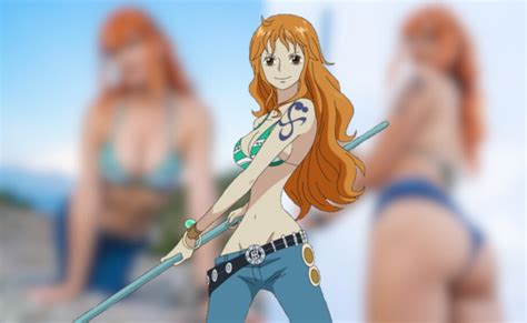 Modelo Tniwe fez um ousado cosplay de Nami de One Piece - Critical Hits