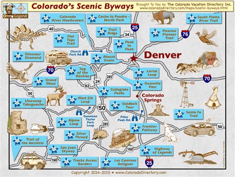 Colorado Tourist Attractions Map | Images and Photos finder