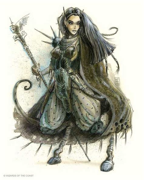 DnD Planescape artwork by Tony DiTerlizzi in 2020 | Scifi fantasy art, Fantasy heroes, Monster ...