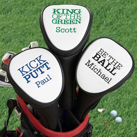 Kiss My Putt Funny Personalized Golf Club Covers