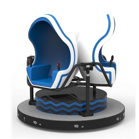 360 Degree VR Motion Chair , Children / Adults 3 Seats 9D VR Egg Chair