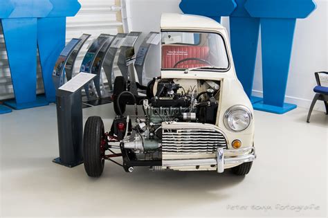 Austin Mini 'Sectioned Car' - 1965 | 848 cc 4 in-line 34 bhp… | Flickr