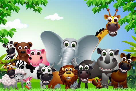 Animals Cartoon Wallpapers - Top Free Animals Cartoon Backgrounds ...