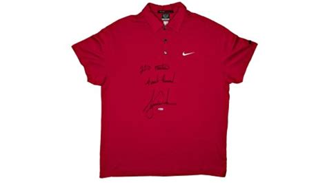 Price of Tiger Woods’ Sunday red shirt from post-scandal Masters ...