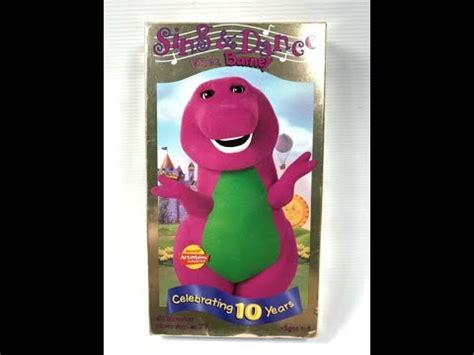 Sing And Dance With Barney 1999 VHS - YouTube